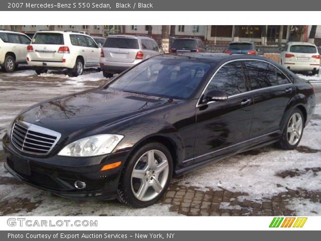 2007 Mercedes-Benz S 550 Sedan in Black