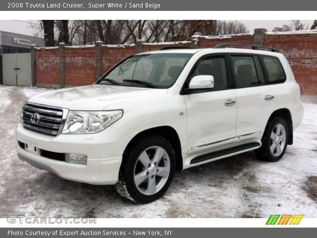 2008 Toyota Land Cruiser  in Super White