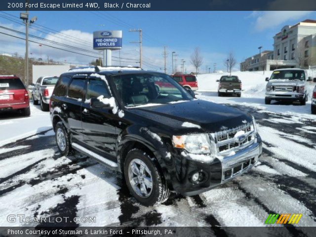 2008 Ford Escape Limited 4WD in Black