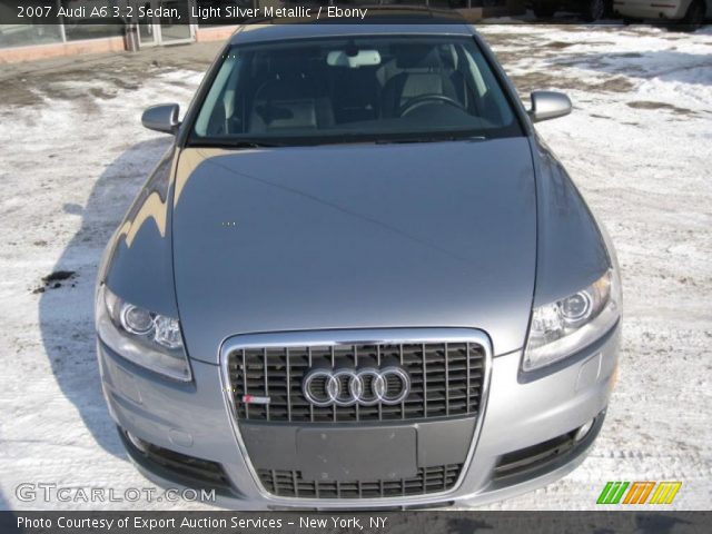 2007 Audi A6 3.2 Sedan in Light Silver Metallic