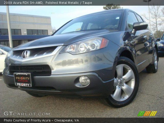 2009 Acura RDX SH-AWD in Polished Metal Metallic