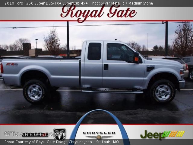 2010 Ford F350 Super Duty FX4 SuperCab 4x4 in Ingot Silver Metallic