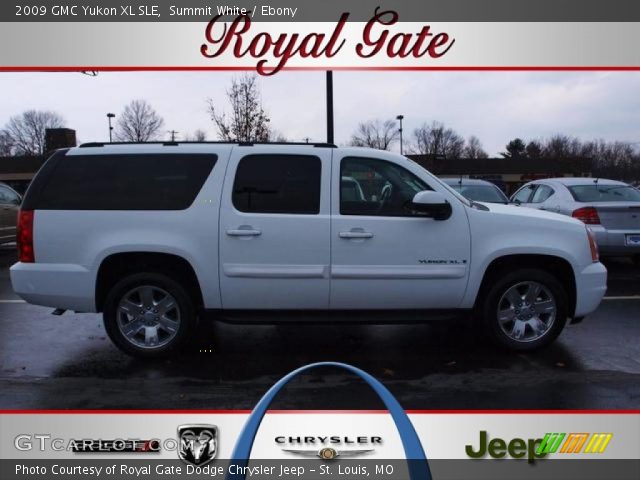 2009 GMC Yukon XL SLE in Summit White