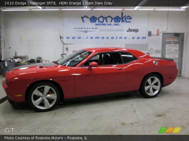 2010 Dodge Challenger SRT8 in HEMI Orange