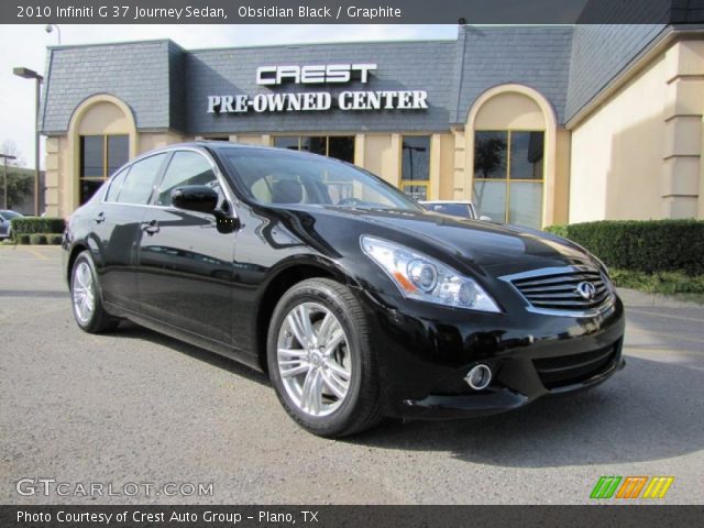 2010 Infiniti G 37 Journey Sedan in Obsidian Black
