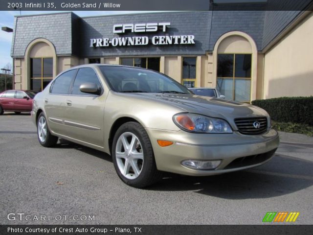 2003 Infiniti I 35 in Golden Sand