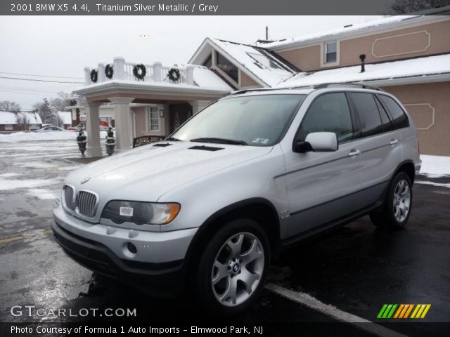 2001 BMW X5 4.4i in Titanium Silver Metallic