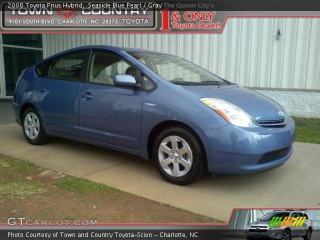 2008 Toyota Prius Hybrid in Seaside Blue Pearl