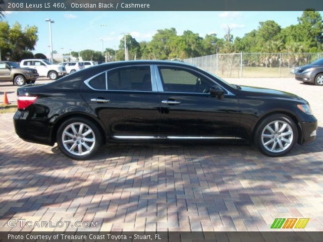 2008 Lexus LS 460 in Obsidian Black