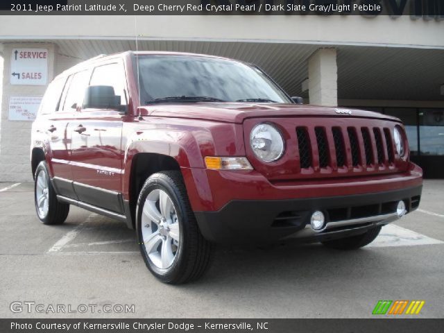 2011 Jeep Patriot Latitude X in Deep Cherry Red Crystal Pearl