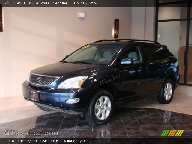 2007 Lexus RX 350 AWD in Neptune Blue Mica