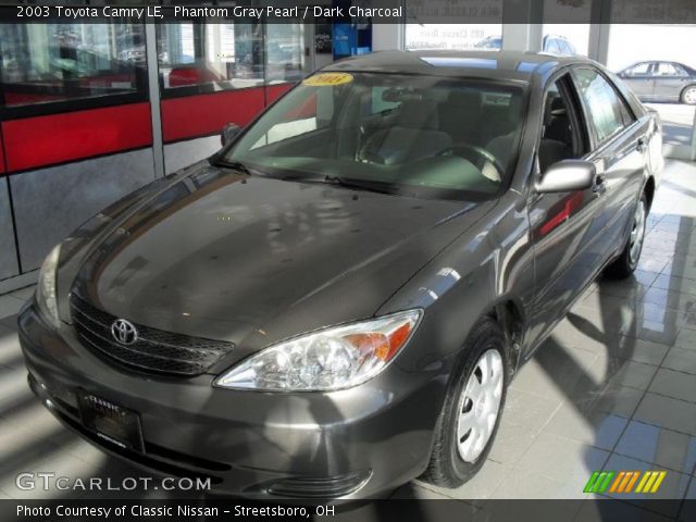 2003 Toyota Camry LE in Phantom Gray Pearl