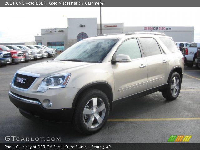 2011 GMC Acadia SLT in Gold Mist Metallic