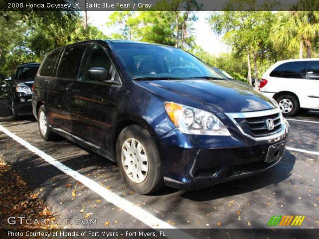 2008 Honda Odyssey LX in Baltic Blue Pearl
