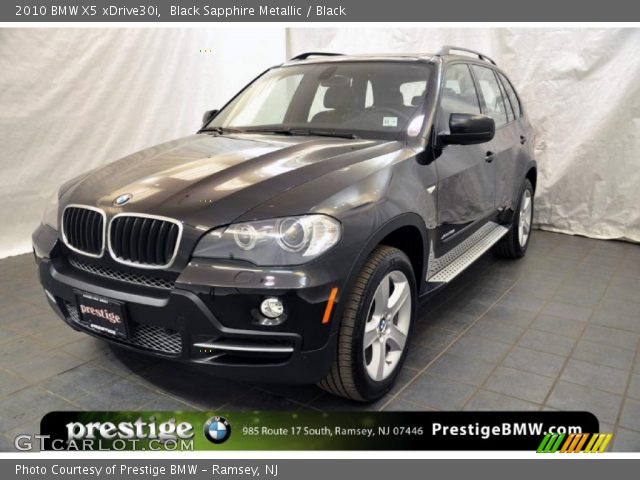 2010 BMW X5 xDrive30i in Black Sapphire Metallic