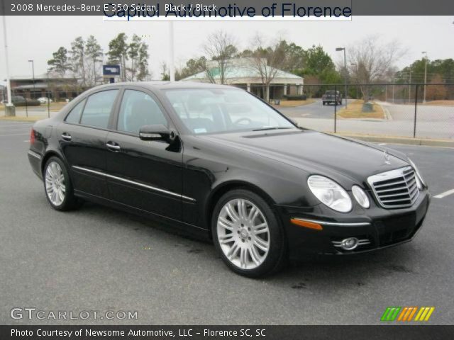 2008 Mercedes-Benz E 350 Sedan in Black