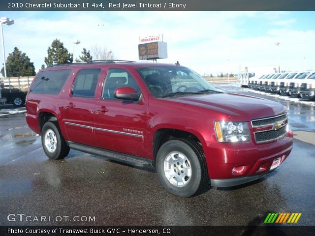 2010 Chevrolet Suburban LT 4x4 in Red Jewel Tintcoat