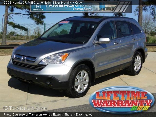 2008 Honda CR-V EX-L in Whistler Silver Metallic