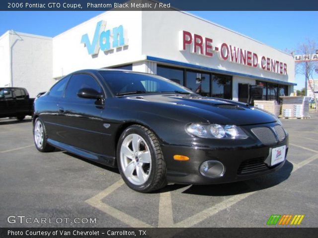 2006 Pontiac GTO Coupe in Phantom Black Metallic