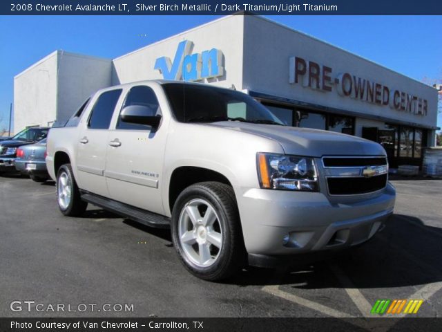 2008 Chevrolet Avalanche LT in Silver Birch Metallic