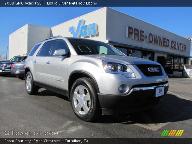 2008 GMC Acadia SLT in Liquid Silver Metallic