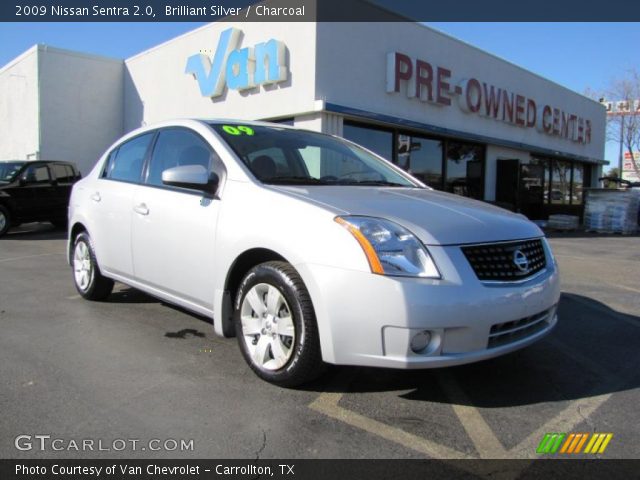 2009 Nissan Sentra 2.0 in Brilliant Silver