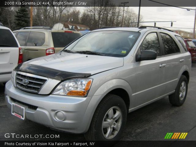 2008 Kia Sorento LX 4x4 in Bright Silver