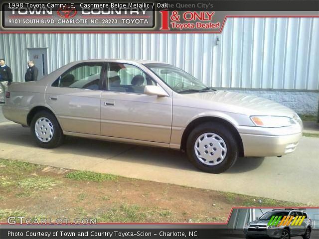 1998 Toyota Camry LE in Cashmere Beige Metallic