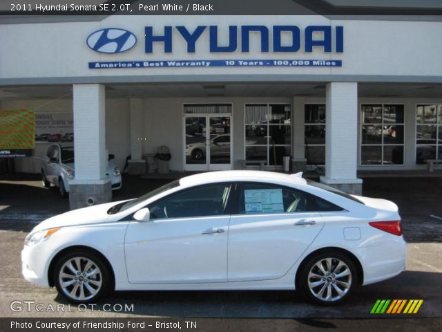 2011 Hyundai Sonata SE 2.0T in Pearl White