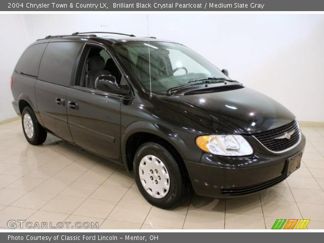 2004 Chrysler Town & Country LX in Brilliant Black Crystal Pearlcoat