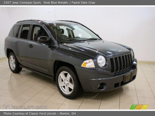 2007 Jeep Compass Sport in Steel Blue Metallic