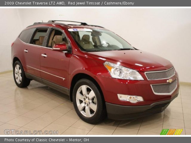 2009 Chevrolet Traverse LTZ AWD in Red Jewel Tintcoat