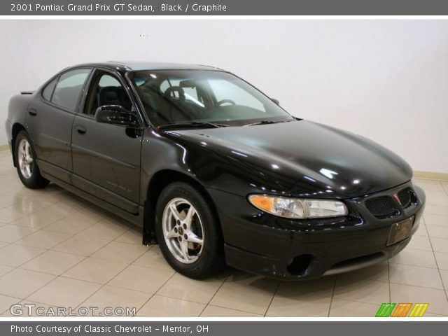 2001 Pontiac Grand Prix GT Sedan in Black