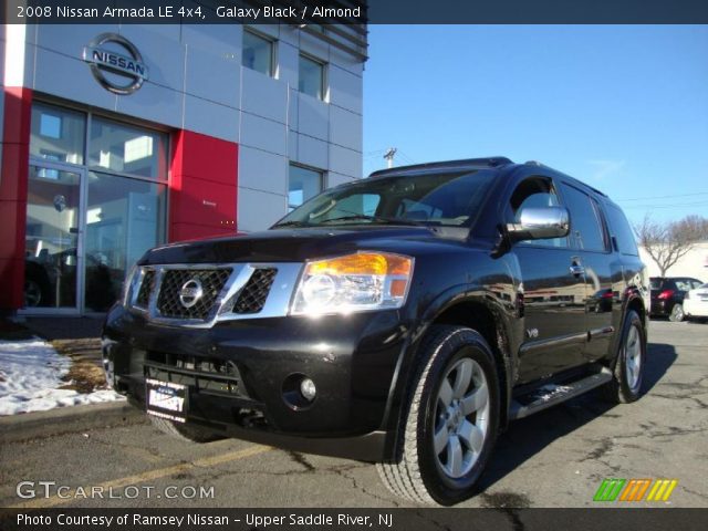2008 Nissan Armada LE 4x4 in Galaxy Black