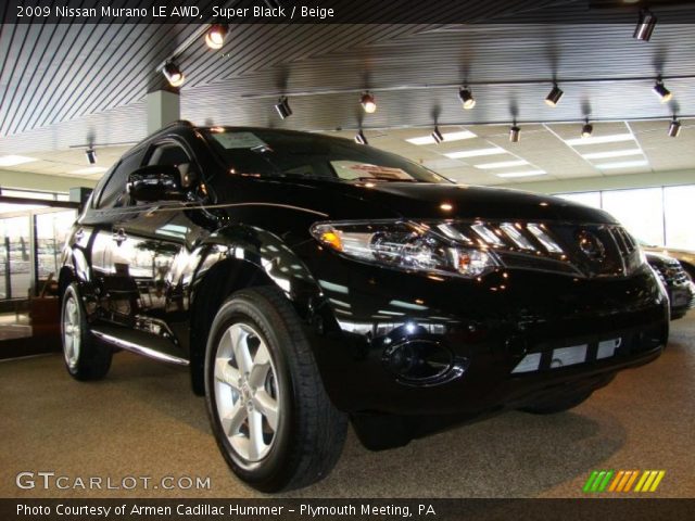 2009 Nissan Murano LE AWD in Super Black