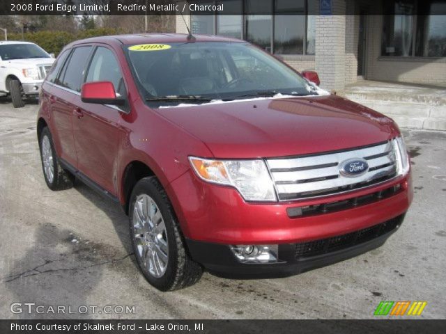 2008 Ford Edge Limited in Redfire Metallic