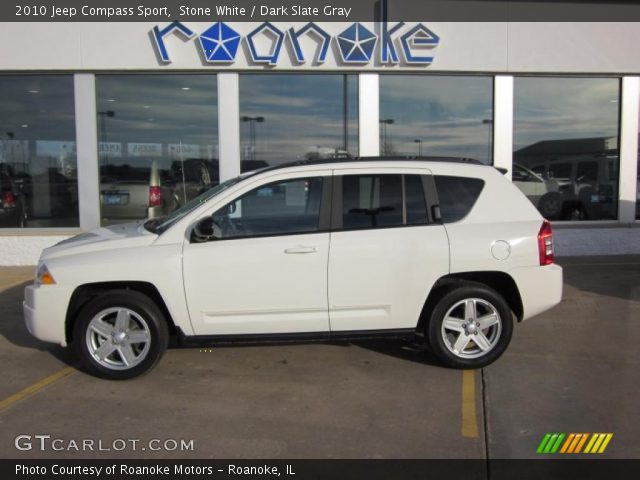 2010 Jeep Compass Sport in Stone White