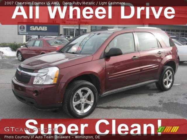 2007 Chevrolet Equinox LS AWD in Deep Ruby Metallic