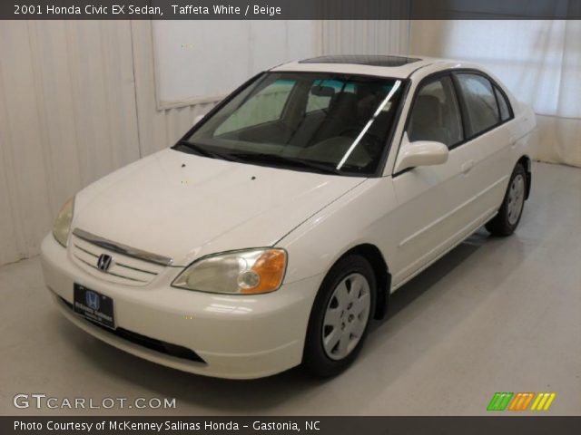 2001 Honda Civic EX Sedan in Taffeta White