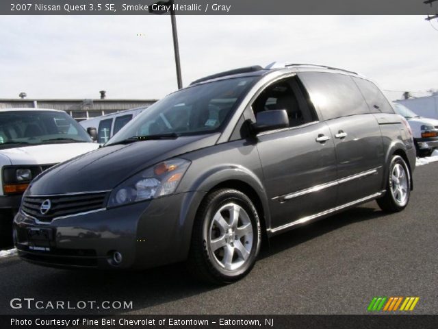 2007 Nissan Quest 3.5 SE in Smoke Gray Metallic