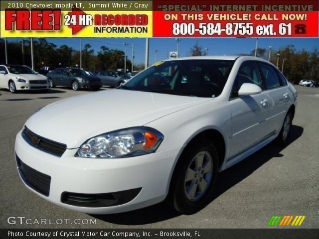 2010 Chevrolet Impala LT in Summit White