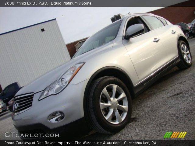 2008 Infiniti EX 35 AWD in Liquid Platinum