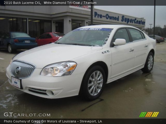 2010 Buick Lucerne CXL in White Diamond Tri-Coat