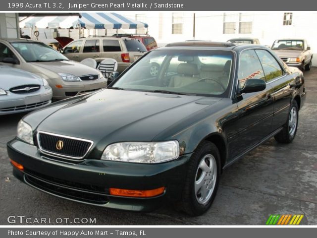 1998 Acura TL 3.2 in Juniper Green Pearl Metallic