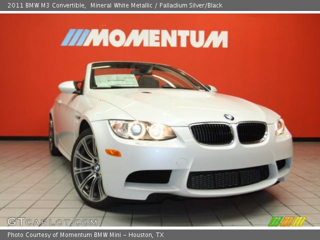 2011 BMW M3 Convertible in Mineral White Metallic