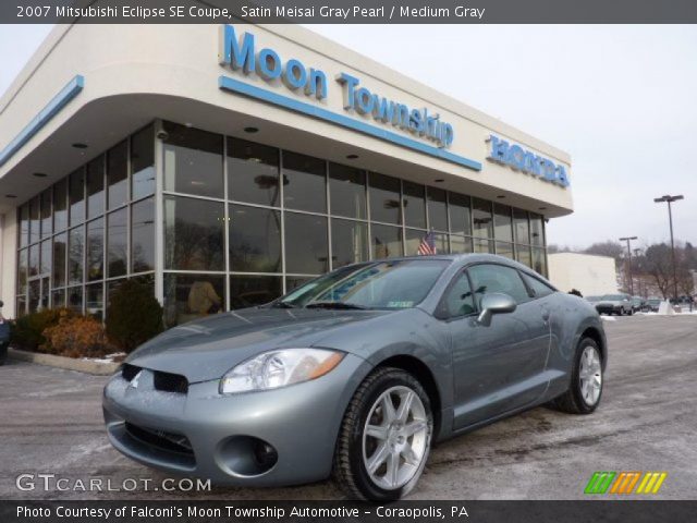 2007 Mitsubishi Eclipse SE Coupe in Satin Meisai Gray Pearl