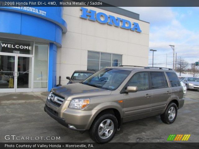 2008 Honda Pilot EX-L 4WD in Mocha Metallic
