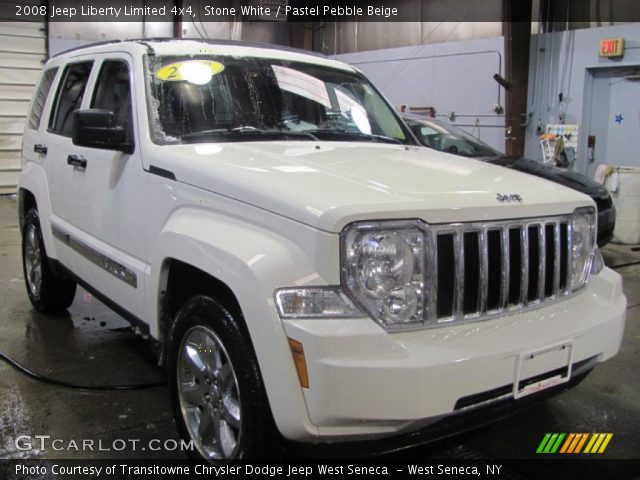 2008 Jeep Liberty Limited 4x4 in Stone White
