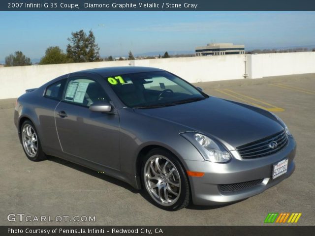 2007 Infiniti G 35 Coupe in Diamond Graphite Metallic