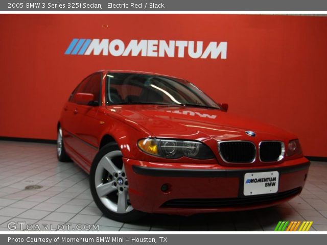 2005 BMW 3 Series 325i Sedan in Electric Red